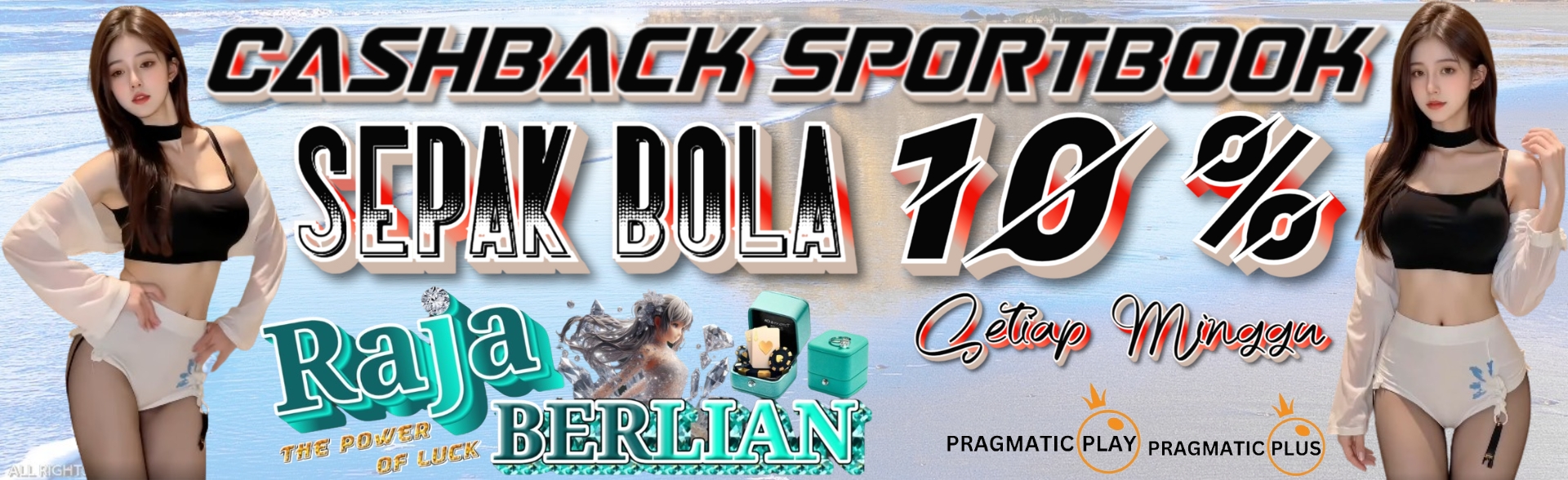 Rajaberlian Cashback Sportbooks 10%