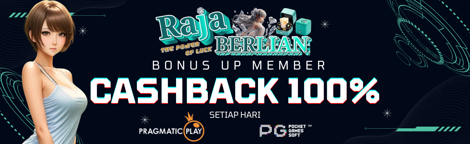 CashBack Harian 100%