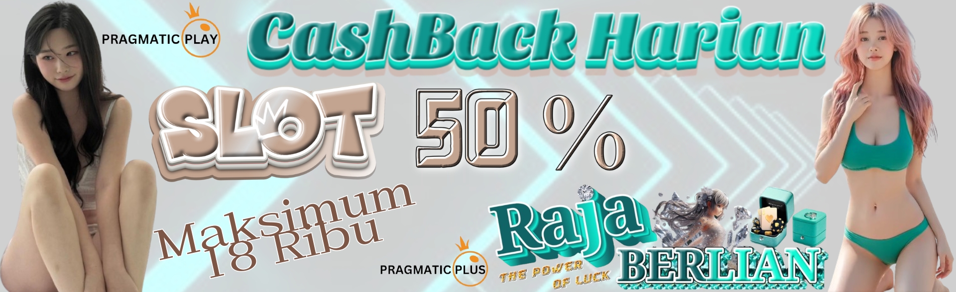 Rajaberlian CashBack Harian 100%