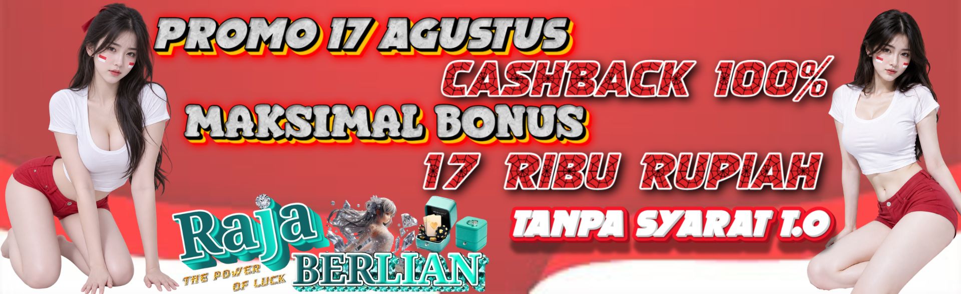 Rajaberlian CashBack Harian 100%